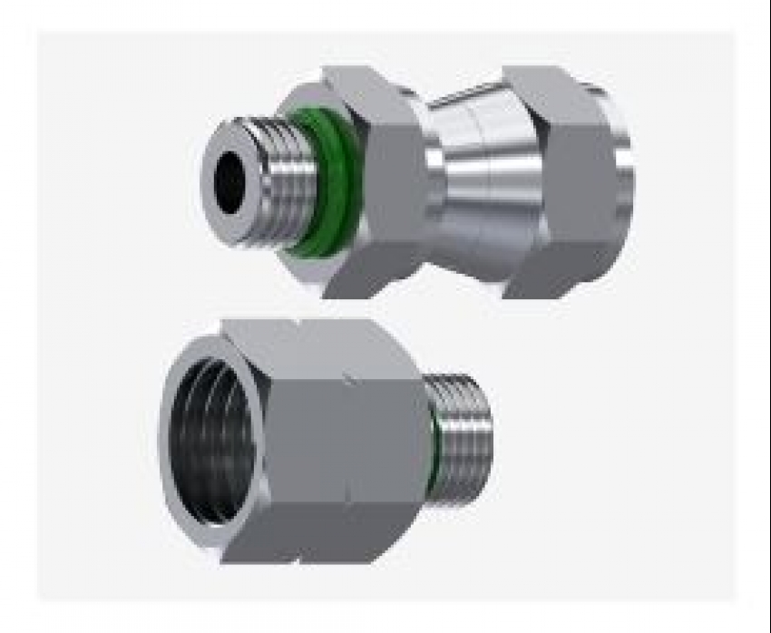 Uniones Rectas Macho - Hembra O'Ring Boss INOX 316