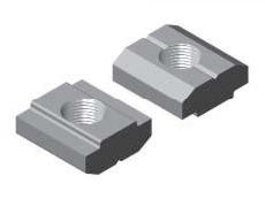 Tuerca Rectangular en T Canal 10 mm Ref.52044, 52045, 52046 y 52048